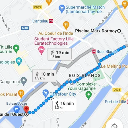Bateau Péniche - Euratechnologie Lilla