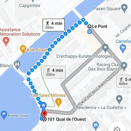 شقة Bateau Peniche - Euratechnologie ليل