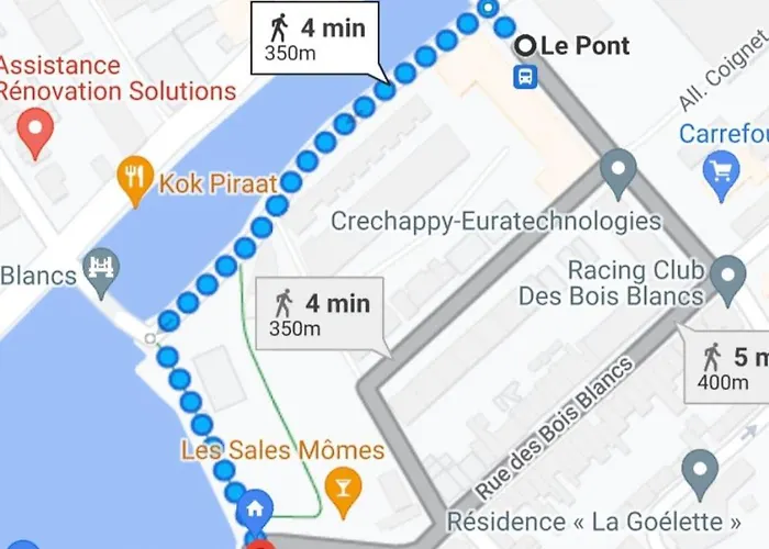 Apartamento Bateau Péniche - Euratechnologie Lila